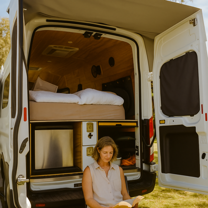 Magnetic Rear Awning Barn Doors