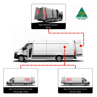 Mercedes Sprinter Rear Sleep Set