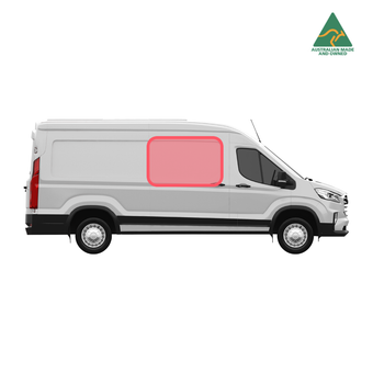 Cubierta de Ventana para Puerta Corredera LDV Deliver 9