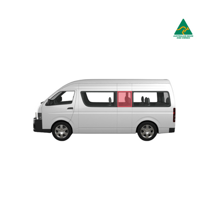 Toyota Hiace Extra Side Window Covers (Rear & Middle Panels)