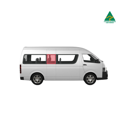 Toyota Hiace Extra Side Window Covers (Rear & Middle Panels)