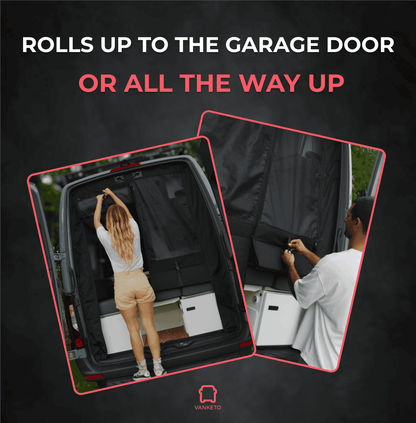 Mercedes Sprinter Midge Pro + Garage Rear Insect Screen