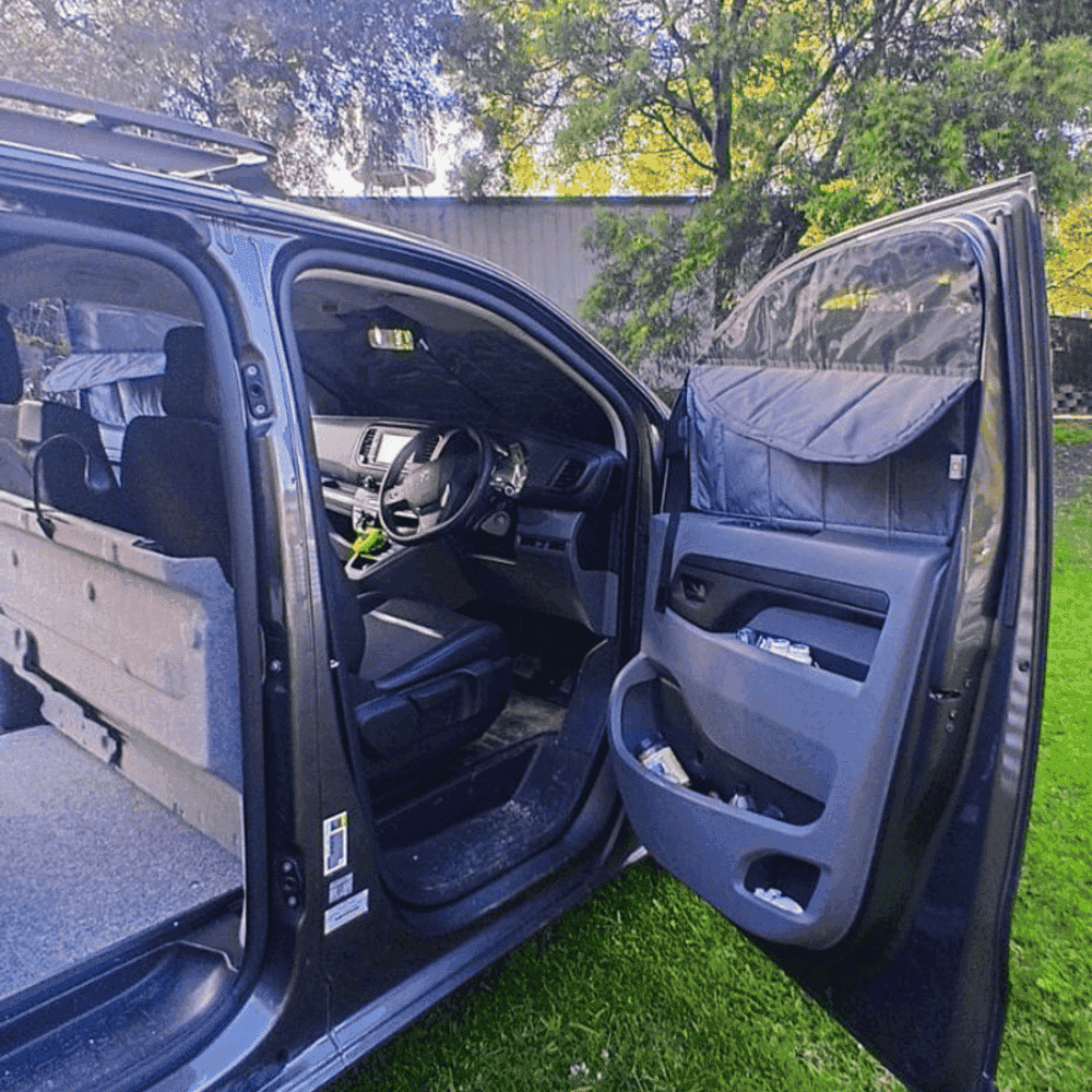 Peugeot_magnetic_window_covers with fly screens