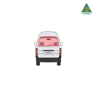 Toyota Commuter rear door window cover