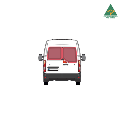 Renault Master - Rear Doors (pair) Window Covers