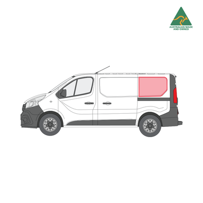 Mitsubishi Express Schiebetürfensterabdeckung