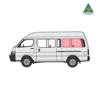 product in Toyota Commuter H100 Rear Panel Window Cover (Passenger)