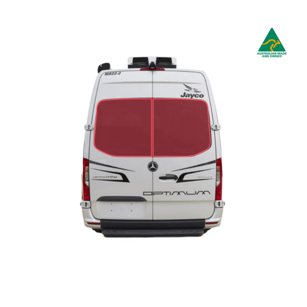 Jayco Optimum Campervan Rear Doors (pair) Window Cover – Vanketo