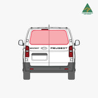 product in Peugeot Expert Rear Doors (pair) Window Covers