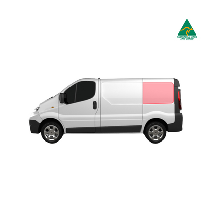Renault Trafic Schiebetürfensterabdeckung