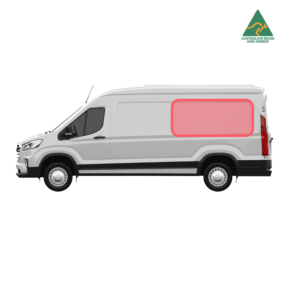 LDV Deliver 9 Schiebetürfensterabdeckung