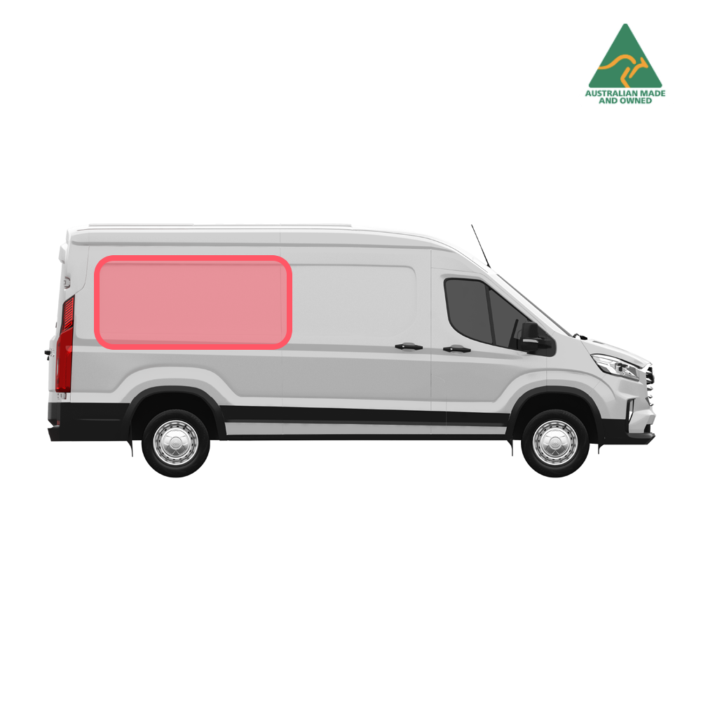 LDV Deliver 9 Schiebetürfensterabdeckung