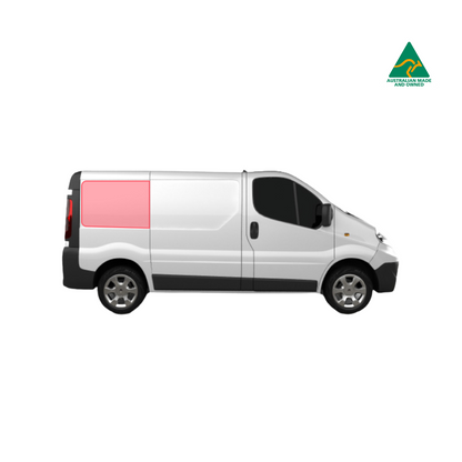 Renault Trafic Schiebetürfensterabdeckung