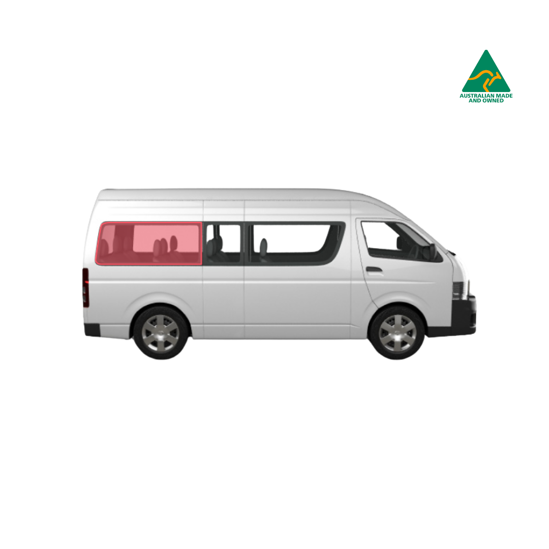 Toyota Hiace Extra Side Window Covers (Rear & Middle Panels)