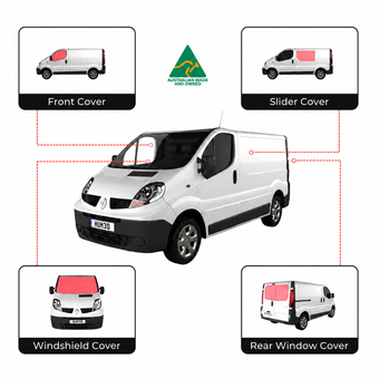 Renault Trafic Full Set Window Covers