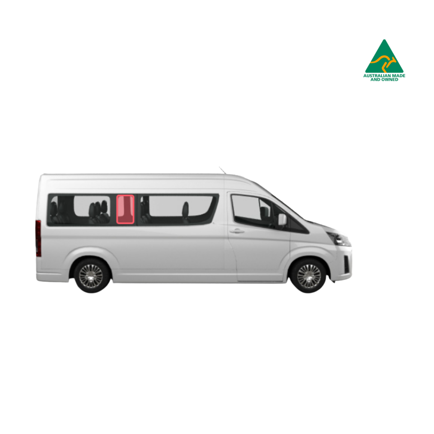 Toyota Commuter Middle Panel Window Cover (Driver)