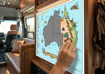 Scratch Australia Travel Map | Scratch Off Map for Travellers