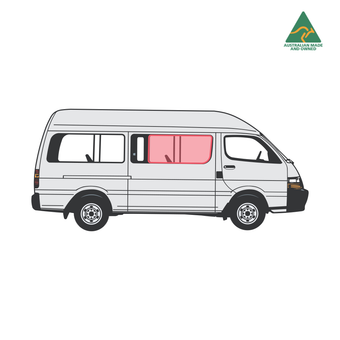 Toyota Commuter Seitenfensterabdeckung (Fahrerseite)