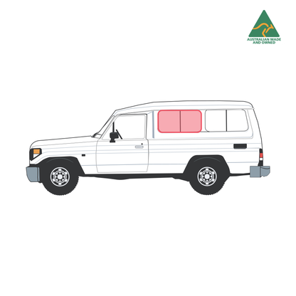Sprinter 2019-2023 - Cubierta de ventana de puerta deslizante - Hecho en Australia 🇦🇺