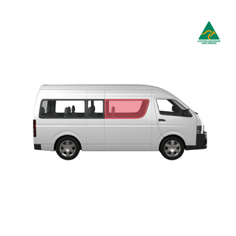 Toyota Commuter Seitenfensterabdeckung (Fahrerseite)