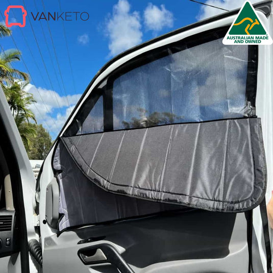 Jayco Optimum Campervan Front Doors (pair) Window Cover