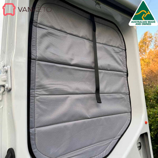 VW Crafter Rear Doors (pair) Window Covers