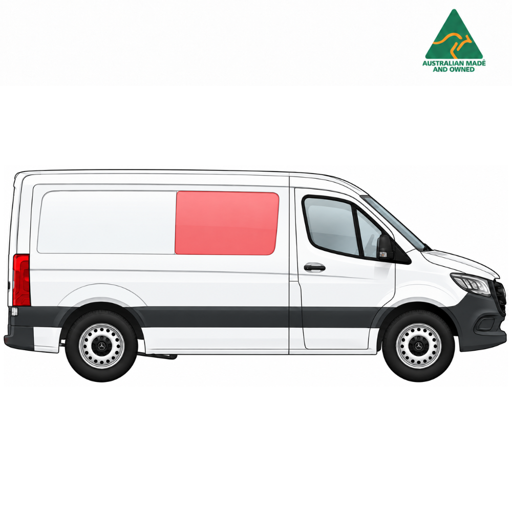 Schiebefensterabdeckung für Sprinter (Beifahrer-/Fahrerseite)