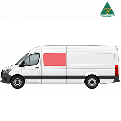 Sprinter 2019-2026 Slider Door Window Cover (Passenger)