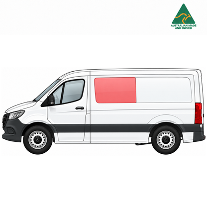 Sprinter 2019-2026 Slider Door Window Cover (Passenger)