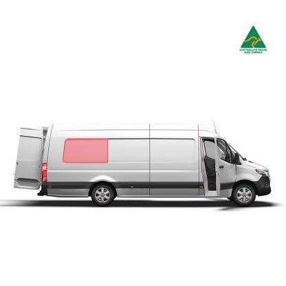 Sprinter Rear Panel Window Cover (Driver)