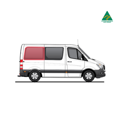 Sprinter Rear Panel Window Cover (Driver)