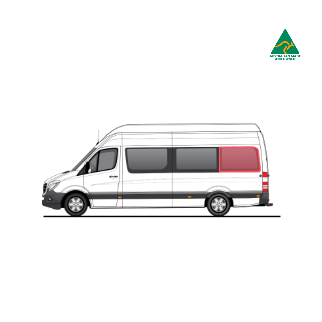 Sprinter Rear Panel Window Cover (Passenger)