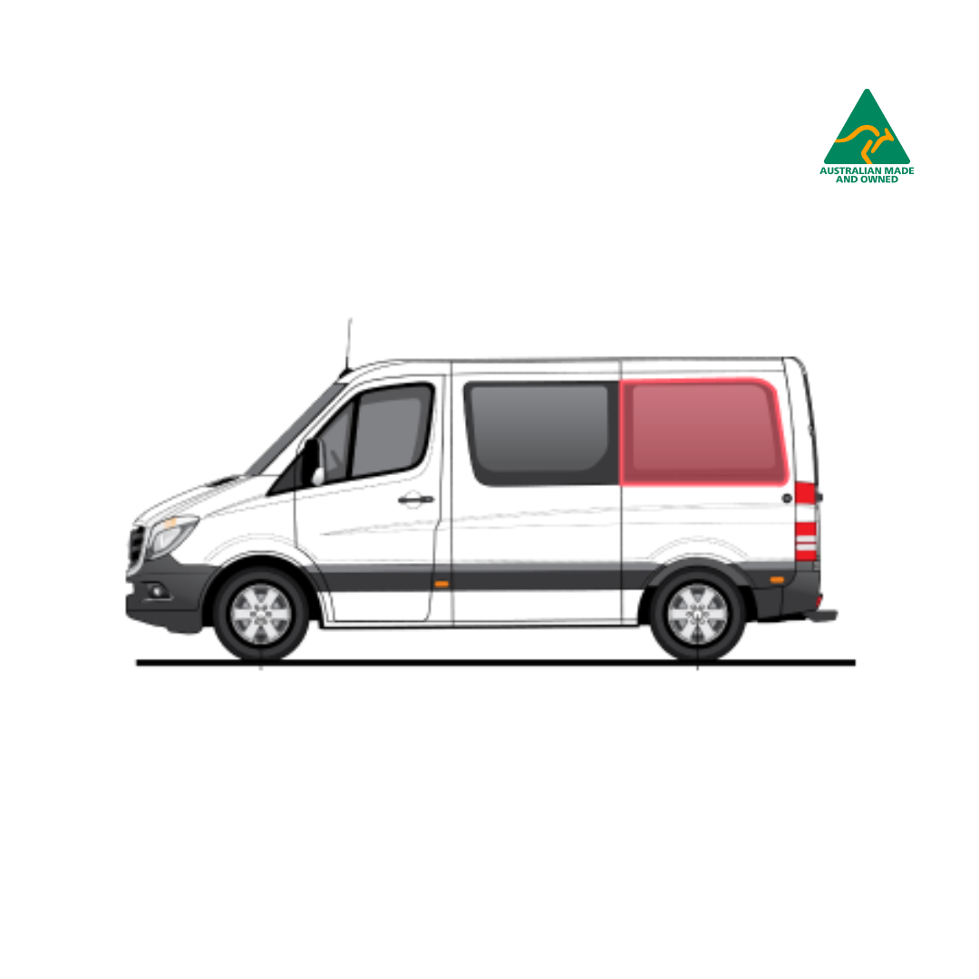 Sprinter Rear Panel Window Cover (Passenger)