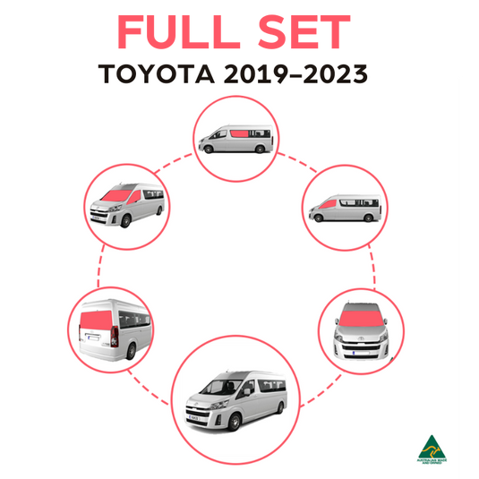 Toyota Hiace Full Set Window Covers