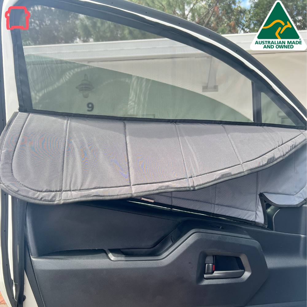 Renault Trafic Front Doors (pair) Window Covers