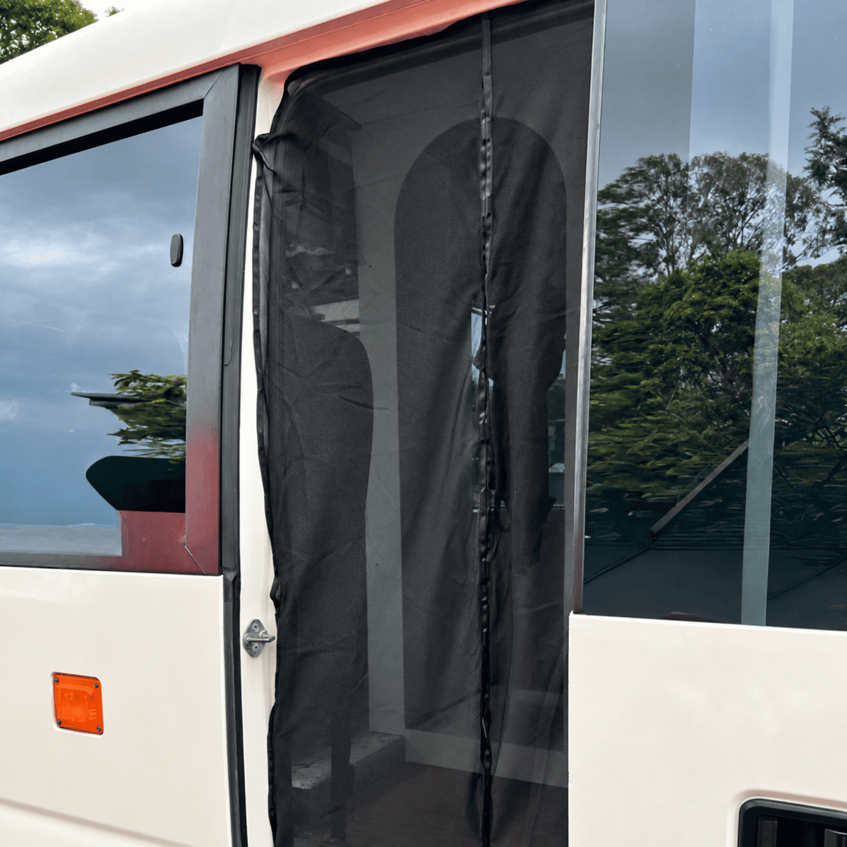 Magnetische Fliegengitter für Transporter – groß