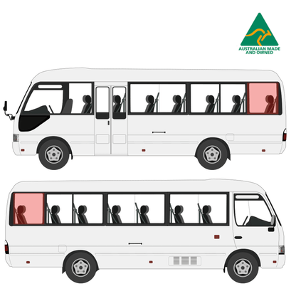 Toyota Coaster Seitenfensterabdeckungen
