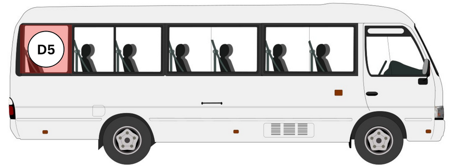 Driver Side window positions