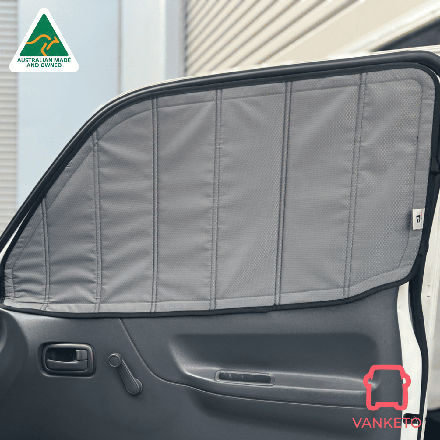 Toyota Hiace Front Doors (pair) Window Covers