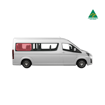 Toyota Hiace Extra Side Window Covers (Rear & Middle Panels)