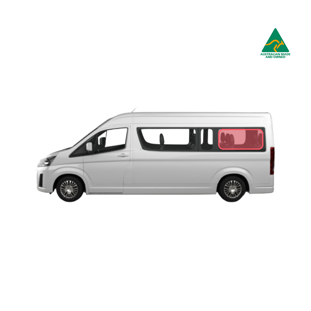 Toyota Hiace Rear & Middle Panels Window Covers – Vanketo