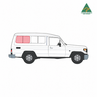 Toyota Troopy Rear Window Cover (Driver)