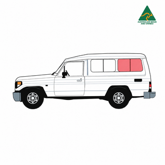 Toyota Troopy Rear Window Cover (Passenger)