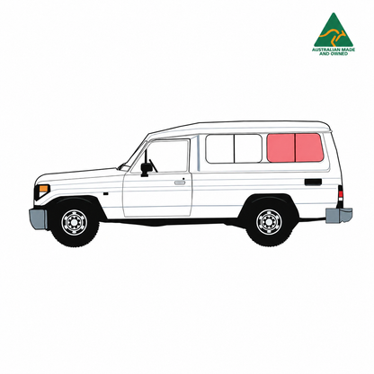 Sprinter 2019-2023 - Cubierta de ventana de puerta deslizante - Hecho en Australia 🇦🇺