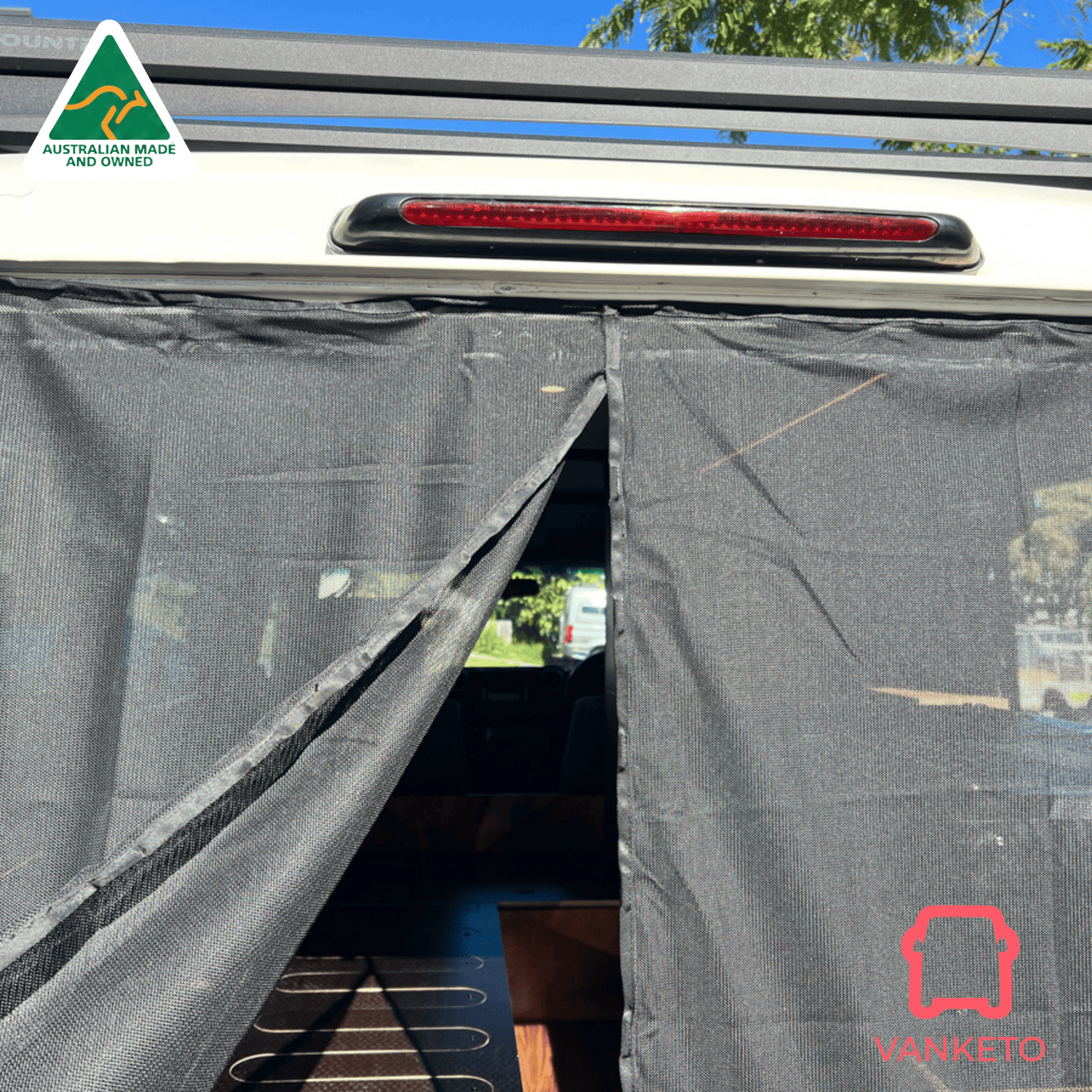 Troopy RITE FIT Magnetic Fly Screen (REAR)