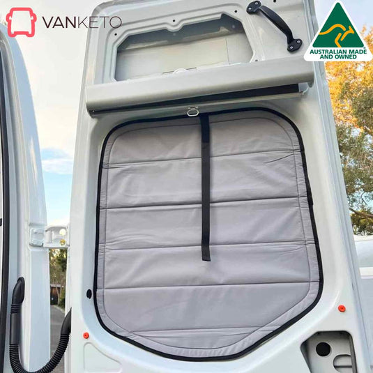 VW Crafter Rear Doors (pair) Window Covers