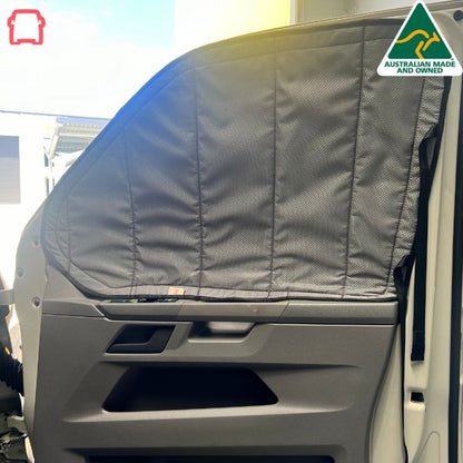 VW Transporter Front Doors (pair) Window Covers