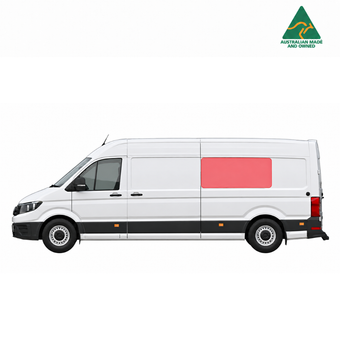 VW Crafter Cubierta de Ventana para Puerta Corredera (Pasajero/Conductor)