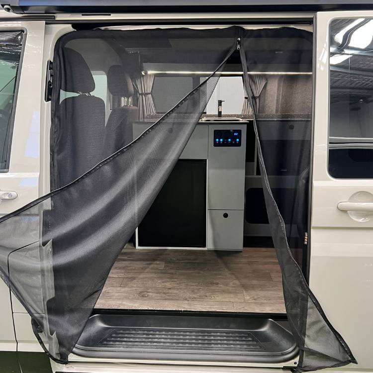 Vw Transporter Rear Screen Campervan Fly Screens for Rear and Side Doors – Vanketo