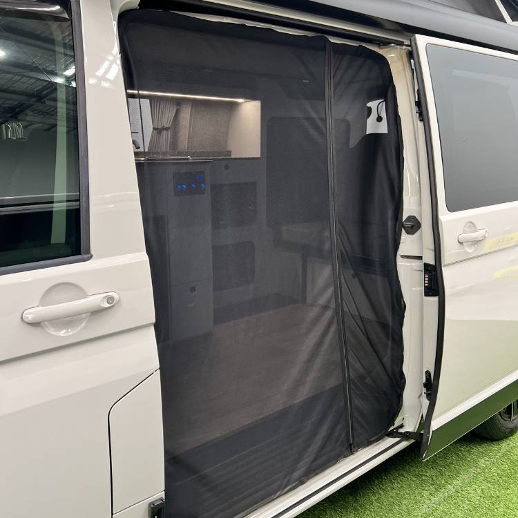 Load image into Gallery viewer, VW Transporter T5/T6 - Magnetic Fly Screens (SIDE)
